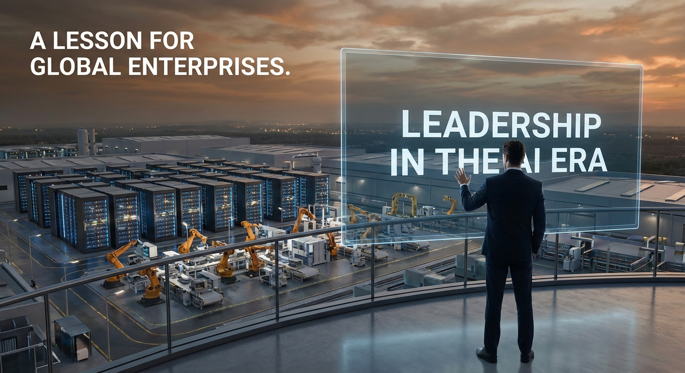 La Necessità di una Leadership Forte nell’Era delle Gigafabbriche di IA: Una Lezione per le Aziende Globali