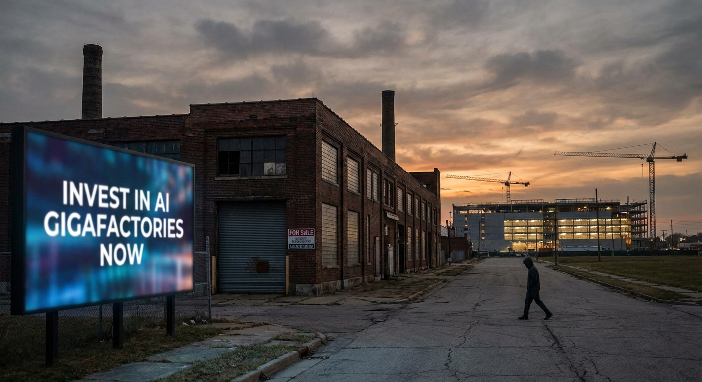 Il Rallentamento Industriale Americano Rafforza l’Esigenza Urgente di Investimento in Intelligenza Artificiale e Gigafabbriche di IA